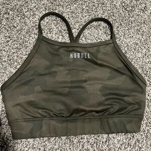 NOBULL Olive Camo Sports Bra